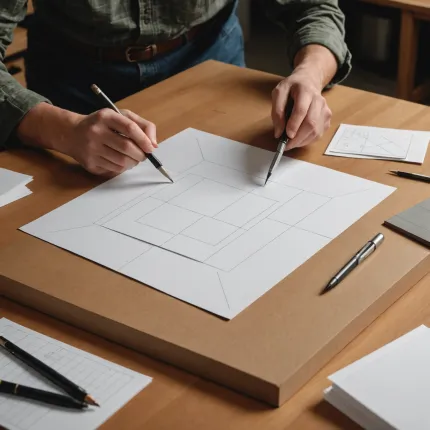 Как сделать квадрат из бумаги: без ножниц и с ножницами — практическое руководство