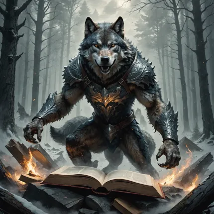 Погружение в мир таинственных трансформаций: Книги про оборотней — фэнтези о волках